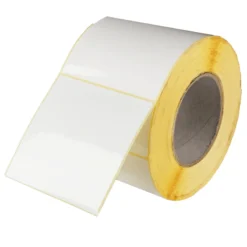 رول لیبل کاغذی 100mm*100mm (پانصد عددی)