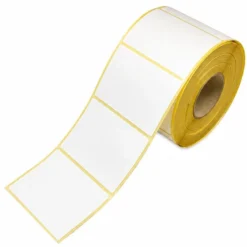 رول لیبل کاغذی 50mm*25mm تک ردیفه (دو هزار عددی)
