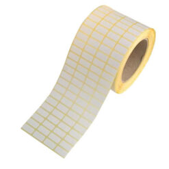 رول لیبل کاغذی 10mm*20mm (ده هزار عددی)