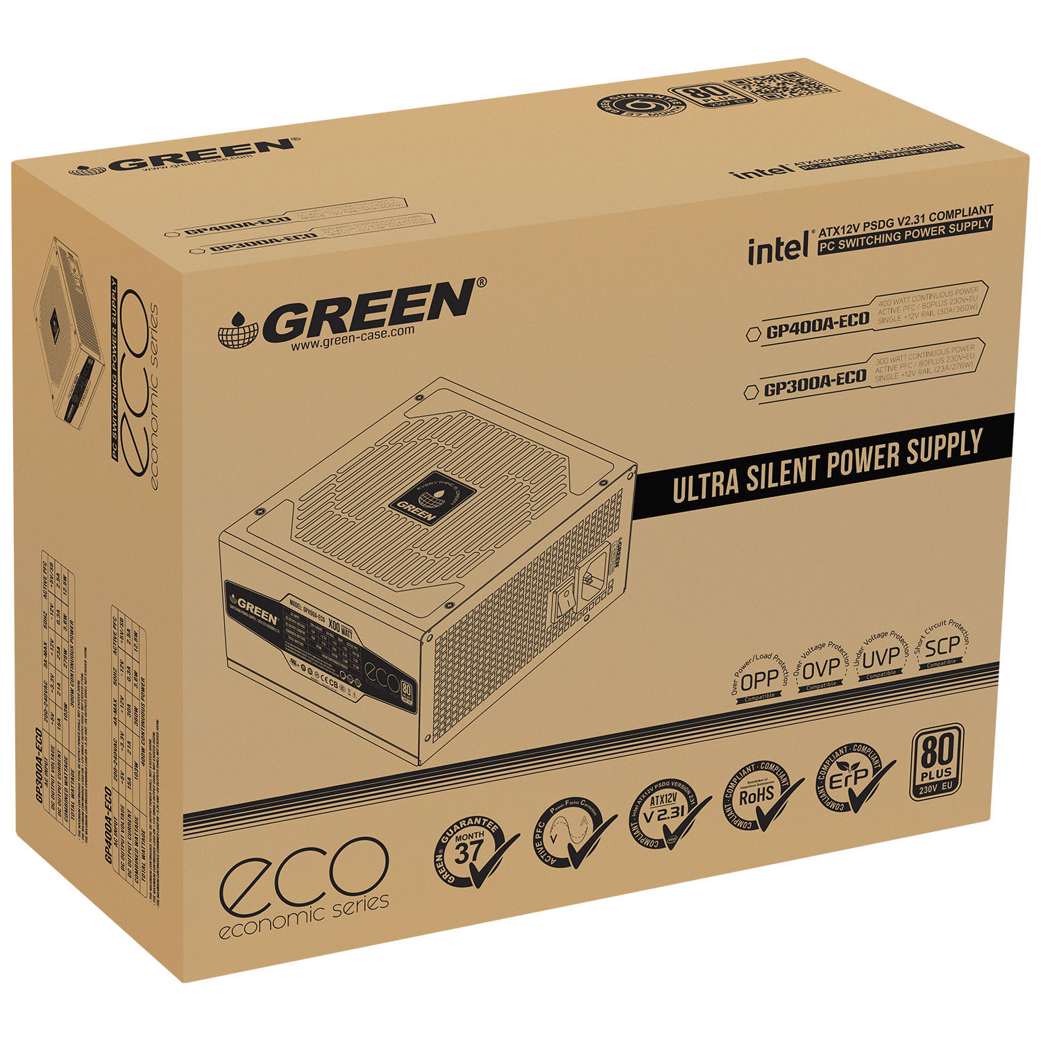 پاور گرین Green GP 300 A 300WATT