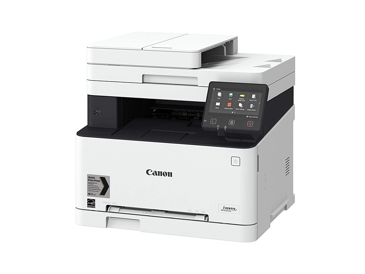 چاپگر لیزری چند کاره رنگی canon i-sensys MF633cdw