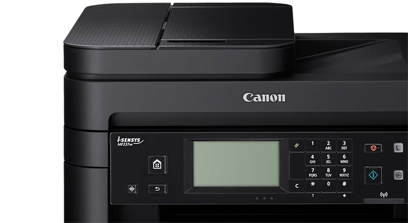 چاپگر لیزری چند کاره سیاه سفید canon i-sensys mf237w