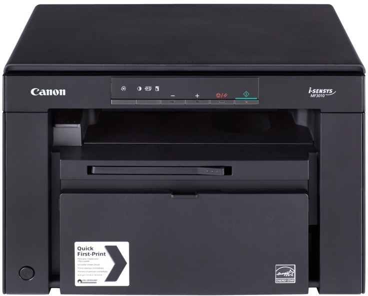 چاپگر لیزری چند کاره سیاه سفید canon i-sensys mf3010
