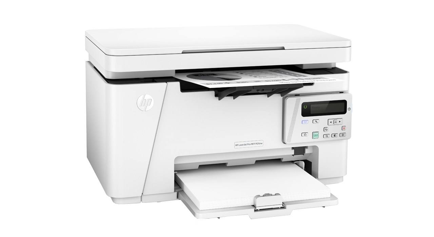 چاپگر لیزری چند کاره سیاه سفید hp-laserjet mfp m26nw