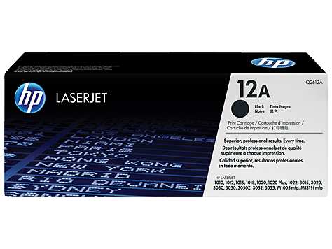 کارتریج لیزری اورجینال(اصلی) اچ پی HP Q2612A(12A)