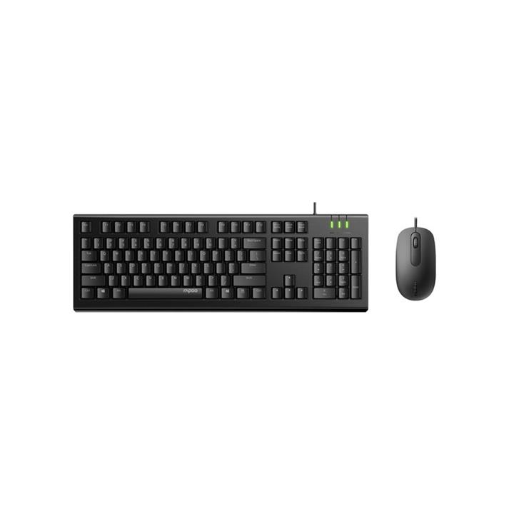 کیبورد و ماوس رپو RAPOO X120 PRO (با سیم)