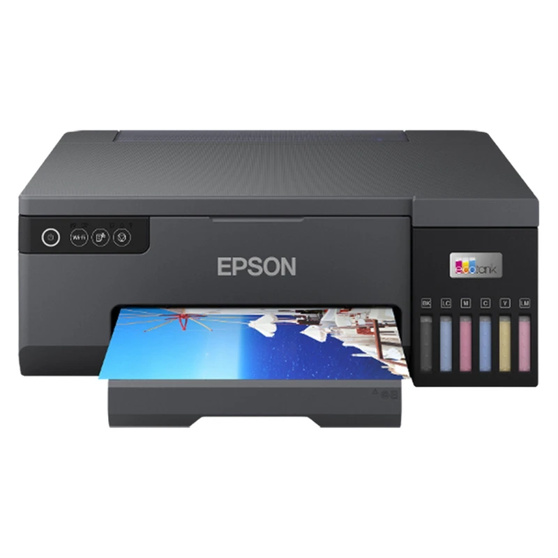 پرینتر رنگی تککاره جوهرافشان اپسون مدل Epson EcoTank L8050 - Image 2